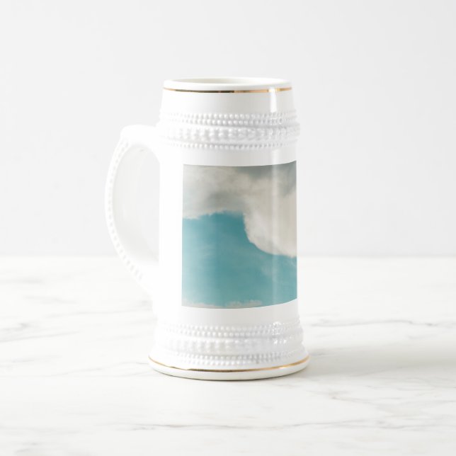 Chope À Bière les vagues de toutes les manières (Devant gauche)