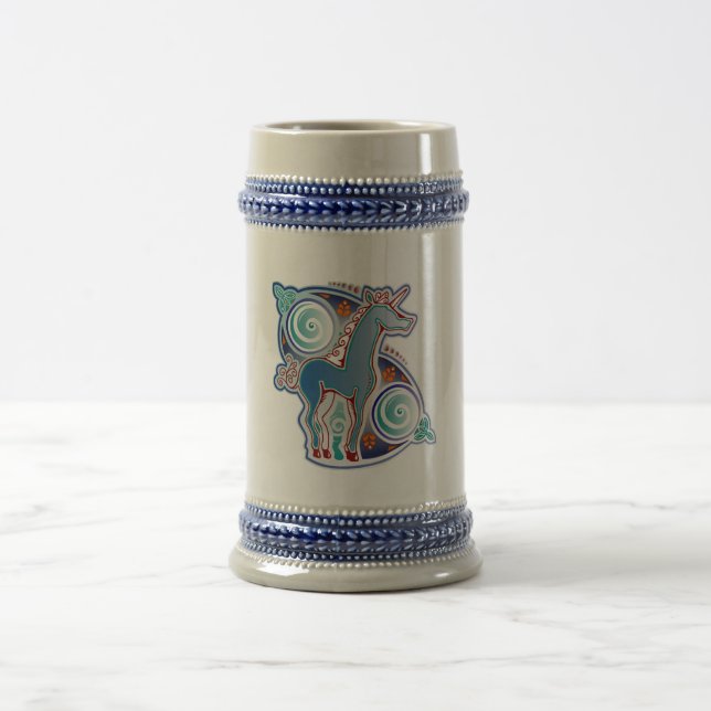 Chope À Bière Licorne celtique (Centre)