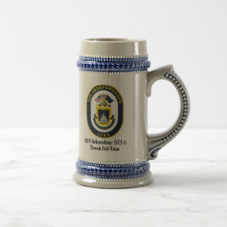 Chope À Bière L'indépendance d'USS (LCS 2) Stein