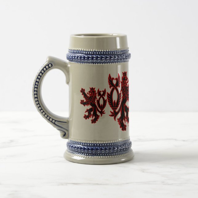 Chope À Bière "Lion noir" (Gauche)