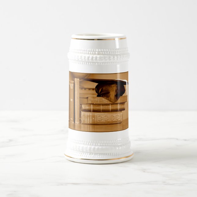 Chope À Bière Livres classiques pour les diplômés (Centre)