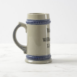 Chope À Bière logo monogramme minimaliste simple personnalisé bo
