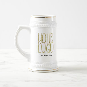 Chope À Bière Logo personnalisé Offre promotionnelle Modèle d'