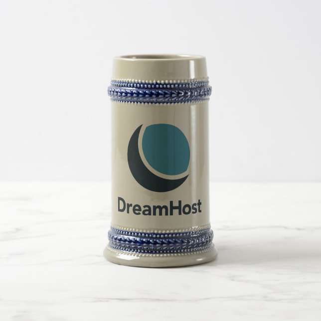 Chope À Bière Logo Stein de DreamHost (Centre)
