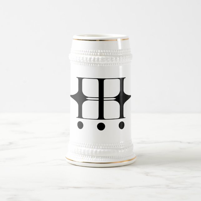 Chope À Bière Logo Stein d'INIMICA (Centre)