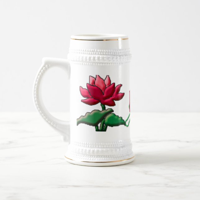 Chope À Bière Lotus mod stein (Gauche)