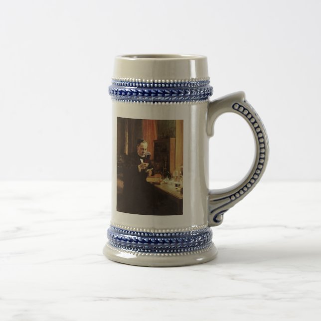 Chope À Bière Louis Pasteur Stein (Droite)
