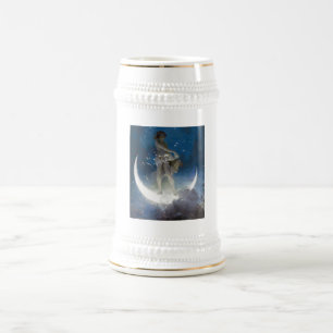 Chope À Bière Luna Goddess at Night Scattering Stars