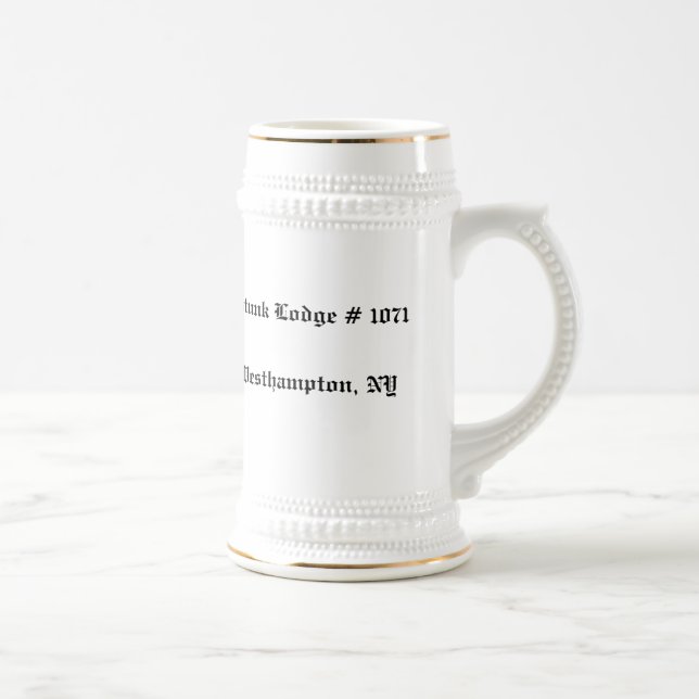 Chope À Bière Maçon principal Stein de Potunk (Droite)