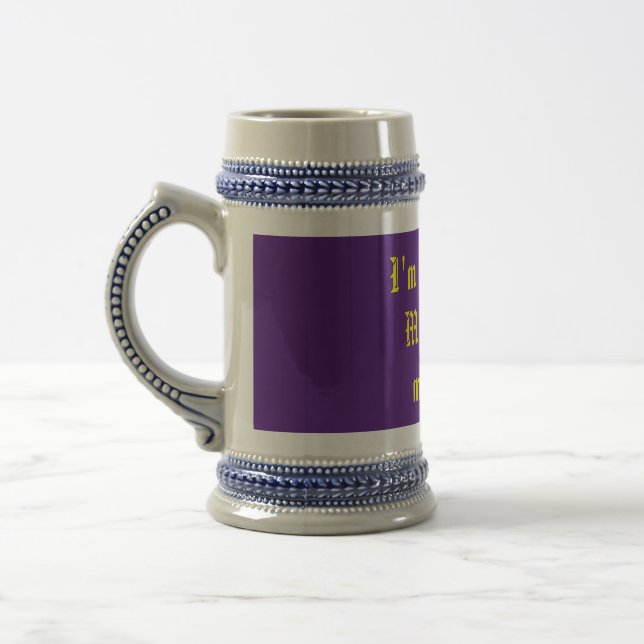 Chope À Bière Magicien drôle (Gauche)
