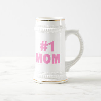Chope À Bière Maman #1 (rose)