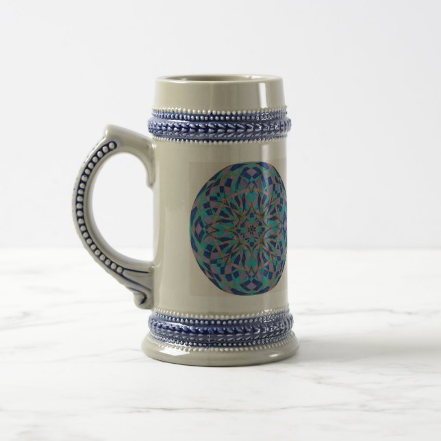 Chope À Bière Mandala de frette d'Urus - la poussière dans des (Gauche)