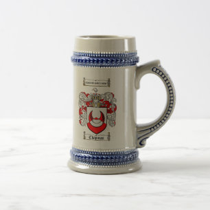 Chope À Bière Manteau de Chapman des bras Stein/de la crête