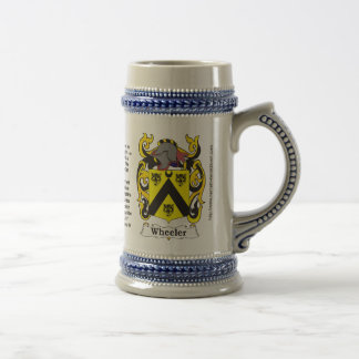 Chope À Bière Manteau de famille de rouleur de rouleur de bras