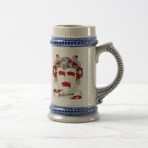 Chope À Bière Manteau de Fullerton des bras Stein - crête de