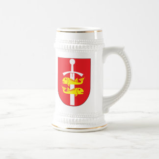 Chope À Bière Manteau de Gdynia des bras