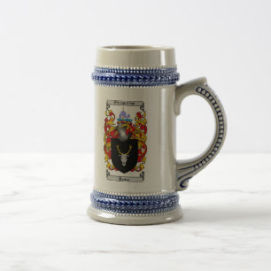 Chope À Bière Manteau de Horton des bras Stein/de crête Stein d