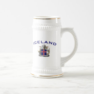 Chope À Bière Manteau de l'Islande des bras