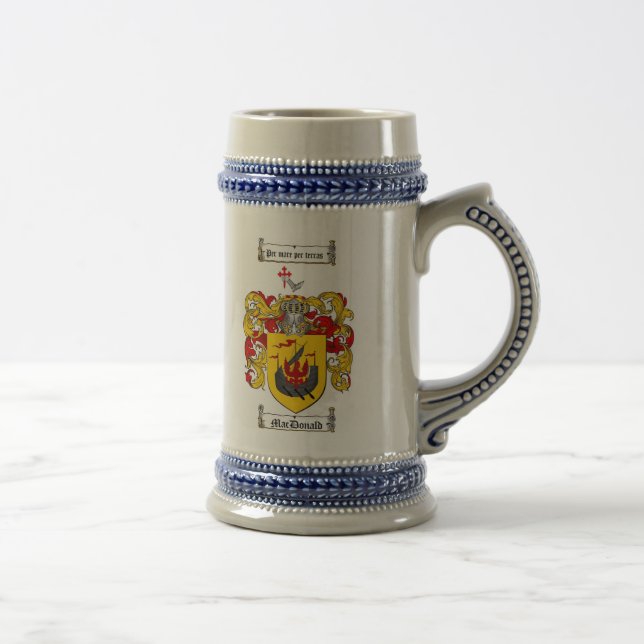Chope À Bière Manteau de MacDonald des bras Stein/MacDonald (Droite)
