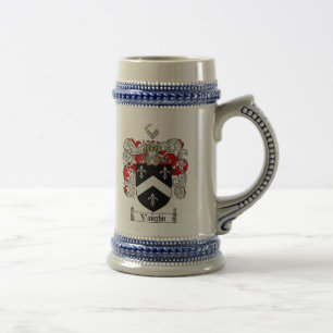 Chope À Bière Manteau de Vaughn des bras Stein