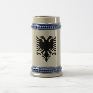 Chope À Bière Manteau des bras albanais