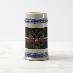 Chope À Bière Manteau des bras russe