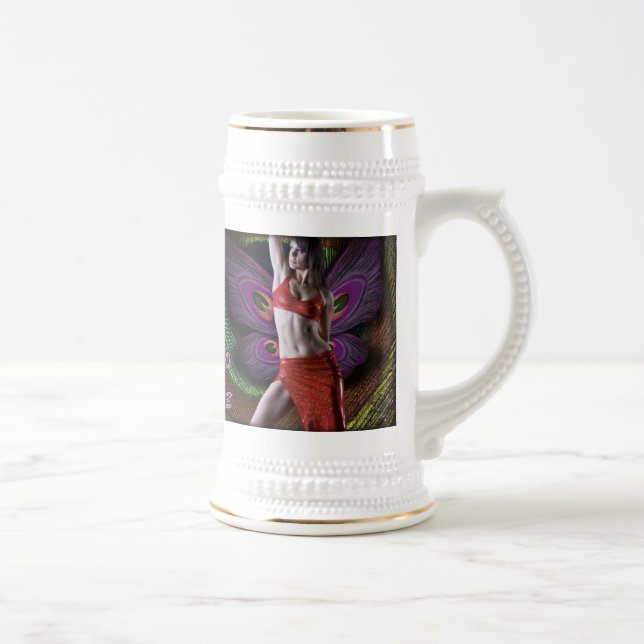 Chope À Bière Margo Flaisz - belle bière Stein (Droite)