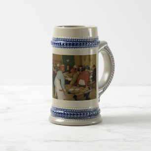 Chope À Bière Mariage paysan par Pieter Bruegel l'Ancien