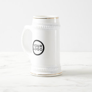 Chope À Bière Marque du logo de l'entreprise