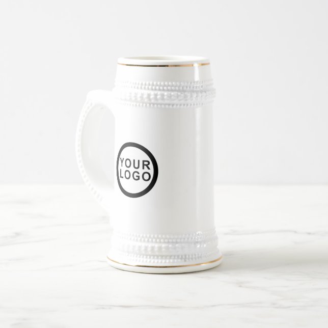 Chope À Bière Marque du logo de l'entreprise (Devant gauche)