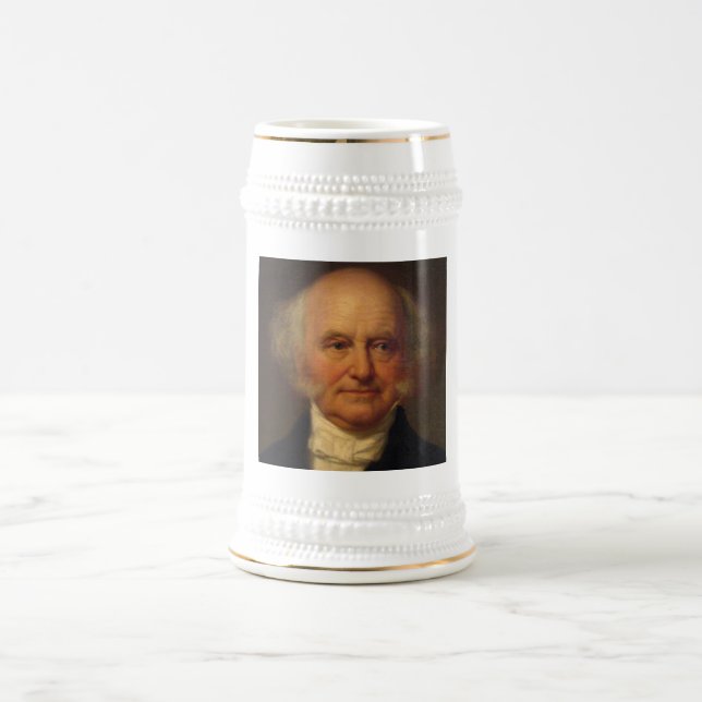 Chope À Bière Martin Van Buren 8e Président (Centre)