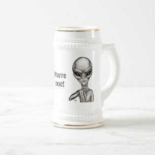 Chope À Bière Mauvais Alien, Tu es le prochain !