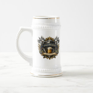 Chope à bière médiévale personnalisée pour garçons