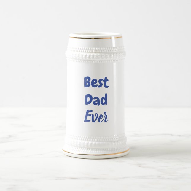 Chope À Bière Meilleur père (Centre)