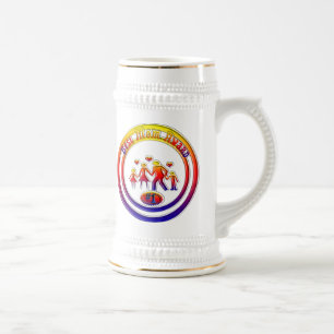 Chope À Bière Meilleur prix de maman Rainbow Family