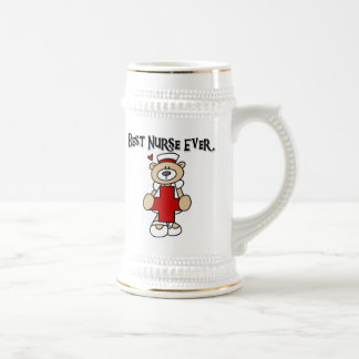 Chope À Bière Meilleur T-shirts et cadeaux de Nurse Ever