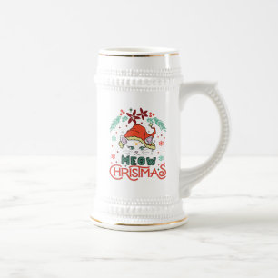 Chope À Bière Meow Christmas, Merry Christmas