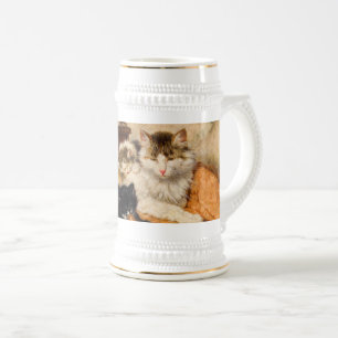 Chope À Bière Mère et ses chatons