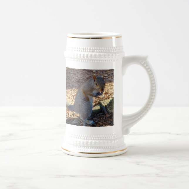 Chope À Bière "Mettez vos ducs !" Écureuil (Droite)