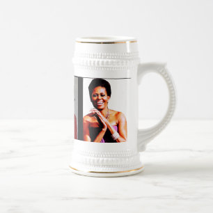 CHOPE À BIÈRE MICHELLE OBAMA, PREMIÈRE DAME STEIN