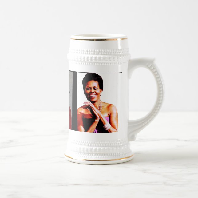 CHOPE À BIÈRE MICHELLE OBAMA, PREMIÈRE DAME STEIN (Droite)