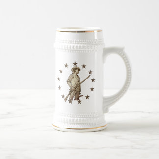 Chope À Bière Minuteman d'accord