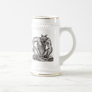 Chope À Bière Mix-créature - Troll, Golem et Diable