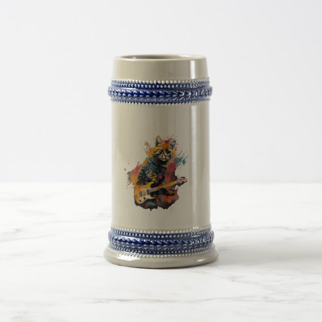 Chope À Bière modèle de goudron pour chats mignons (Centre)