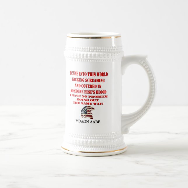 CHOPE À BIÈRE MOLON LABE (Droite)