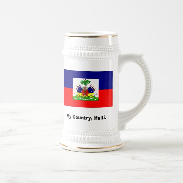 Chope À Bière Mon pays du Haïti, ma maison (Droite)