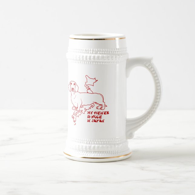 Chope À Bière mon weiner est énorme au Japon (Droite)