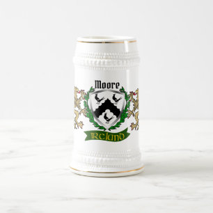 Chope À Bière Moore Irish Shield Beer Stein