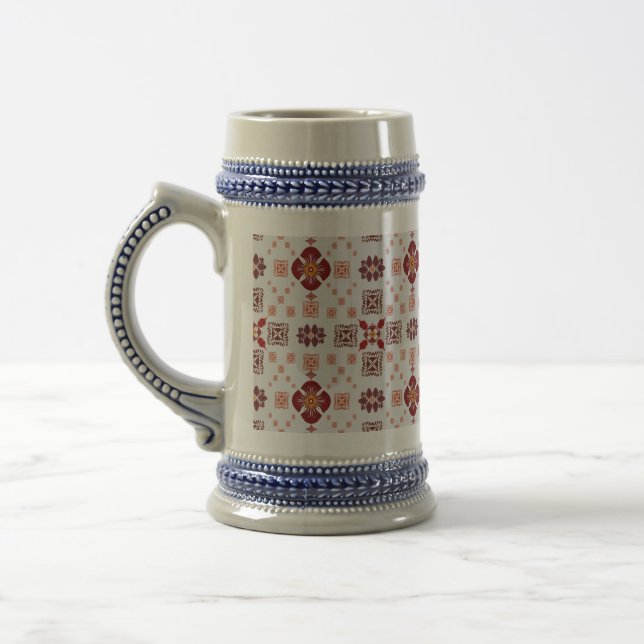 Chope À Bière Motif de vaisselle cosmique Dancing Galaxy (Gauche)
