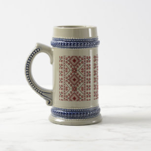 Chope À Bière Motif traditionnel, Motif traditionnel roumain T-S